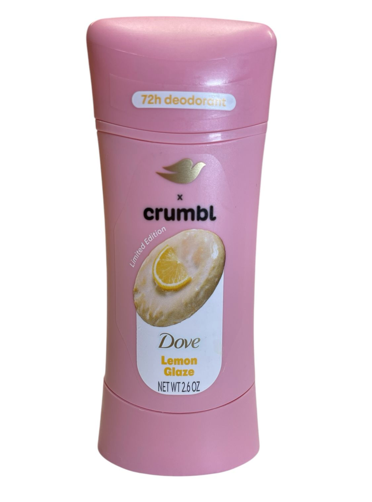 Desodorantes Dove x Crumbl Edición Limitada 72h