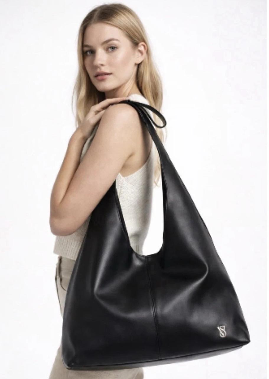 Bolso Hobo Negro Oversize Victoria’s Secret