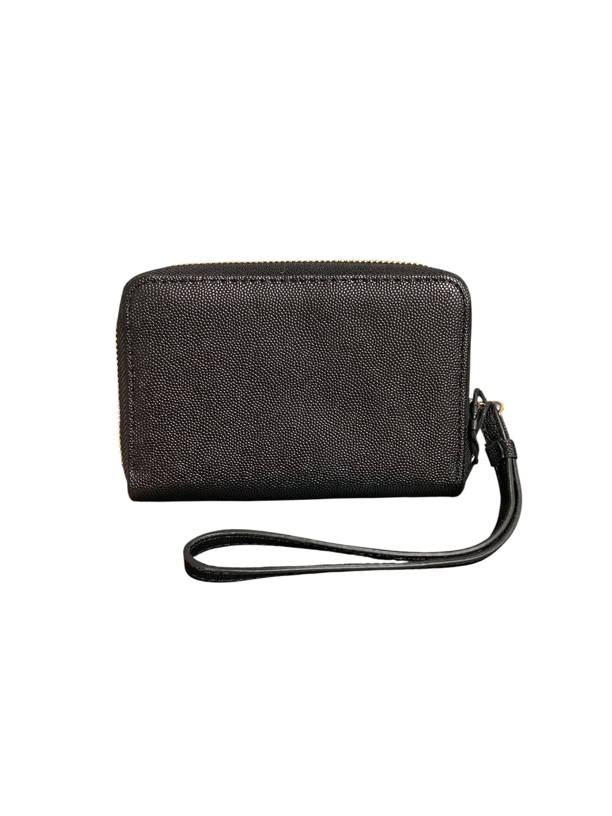 Cartera Steve Madden Negra con Cierre Zip