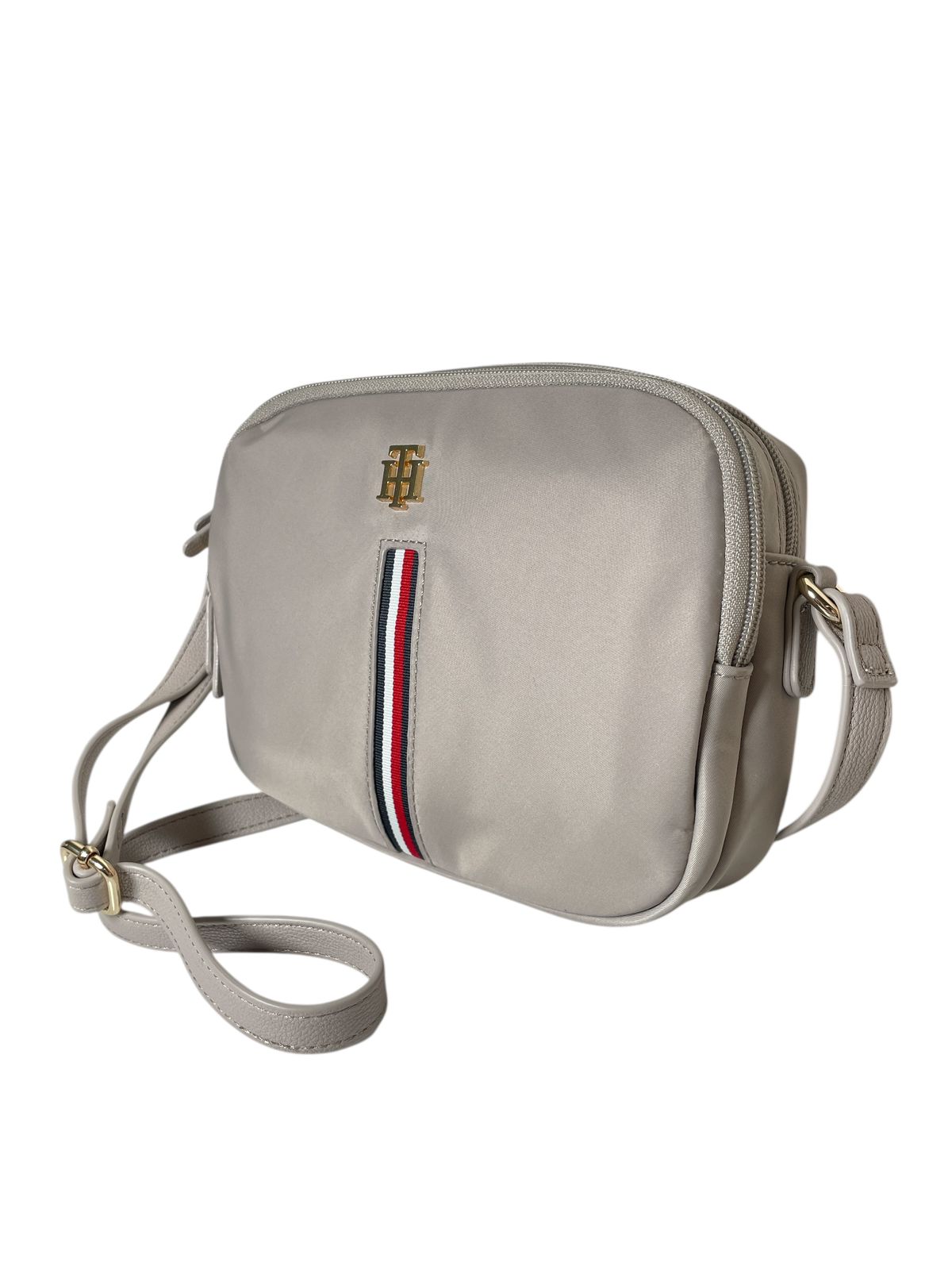 Bolsa Crossbody Tommy Hilfiger Beige | Compacta, Elegante y Original