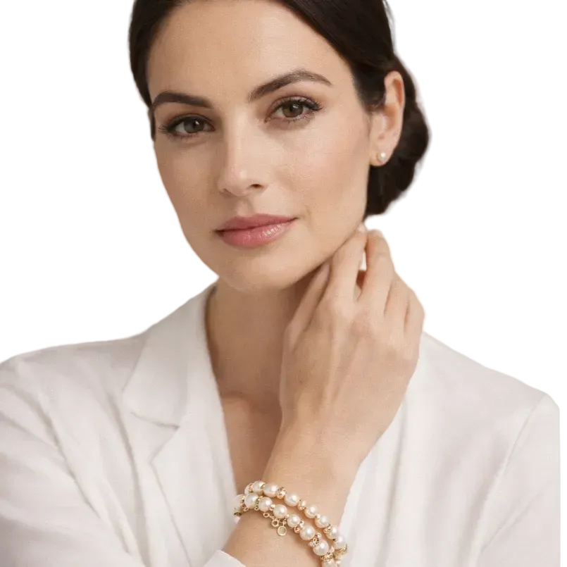 Pulsera Tipo Perla Anne Klein