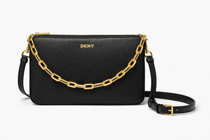 Bolsa de hombro marca DKNY Donna Karan New York para mujer.