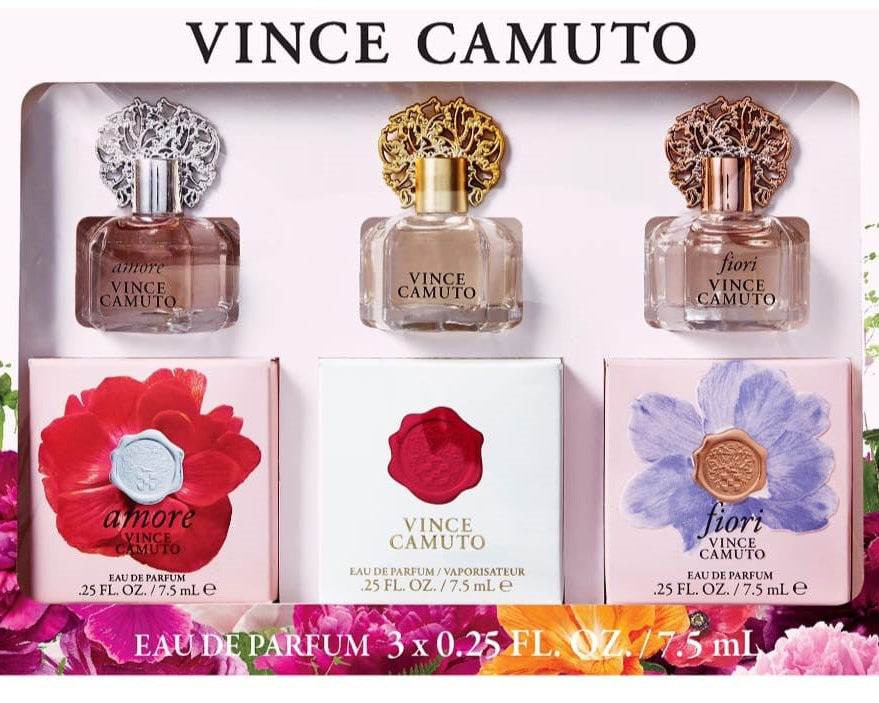 Set Vince Camuto Fiori Set de Tres Fragancias para Mujer.