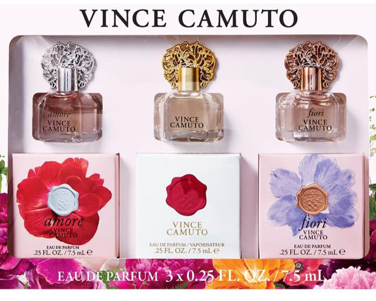 Set Vince Camuto Fiori Set de Tres Fragancias para Mujer.