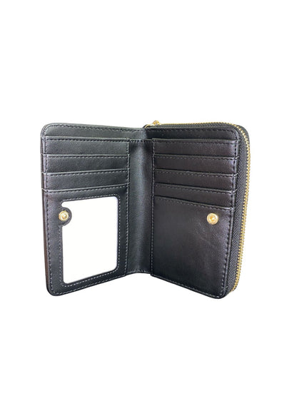 Cartera Steve Madden Negra con Cierre Zip