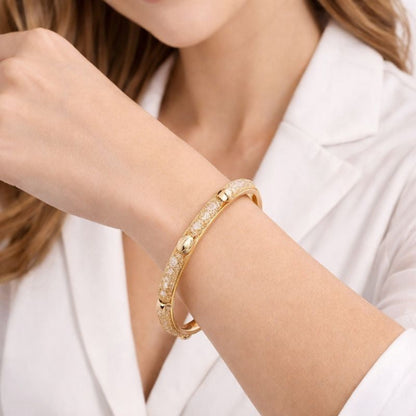 Brazalete Ocean Heart Red Cristales blancos.