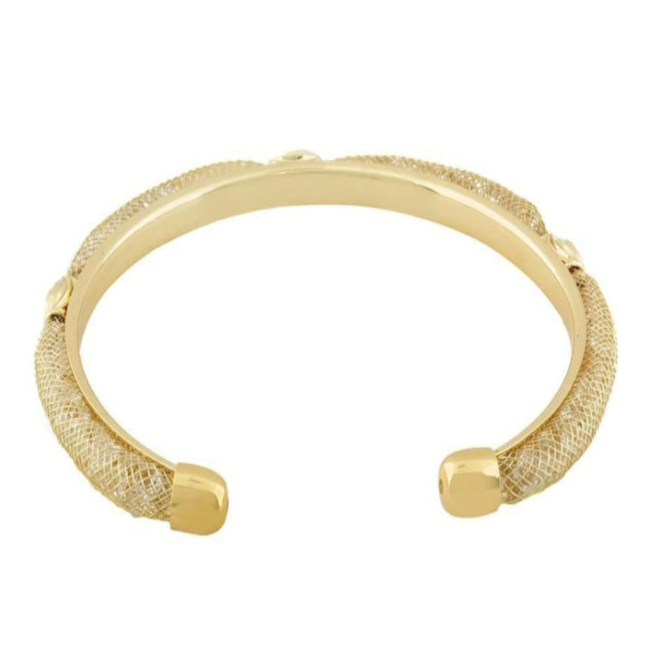 Brazalete Ocean Heart Red Cristales blancos.