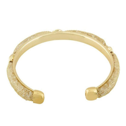 Brazalete Ocean Heart Red Cristales blancos.